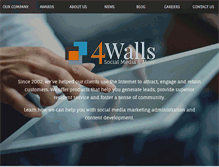 Tablet Screenshot of 4walls.net