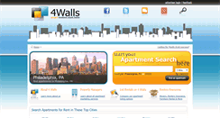 Desktop Screenshot of 4walls.us